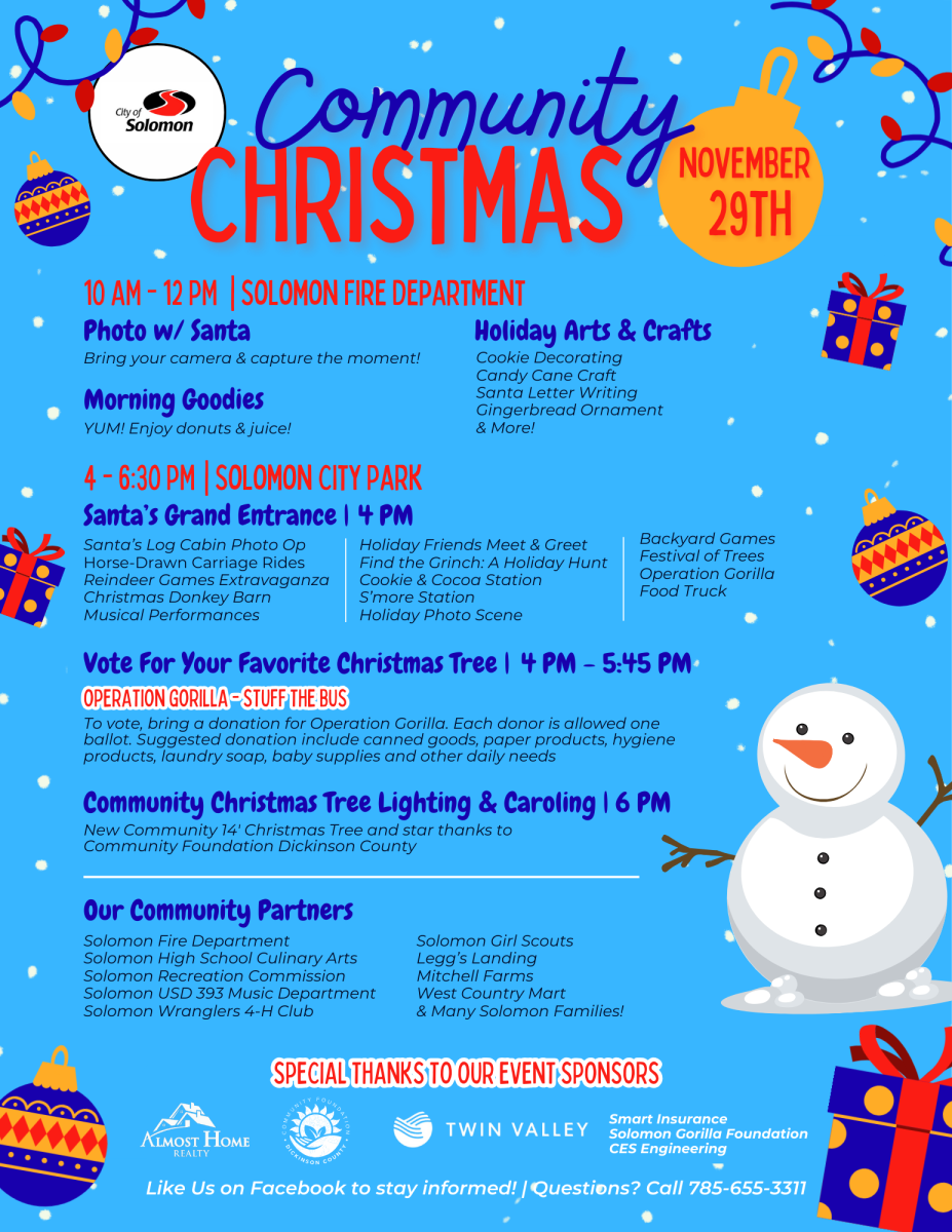 2025 Community Christmas Flyer