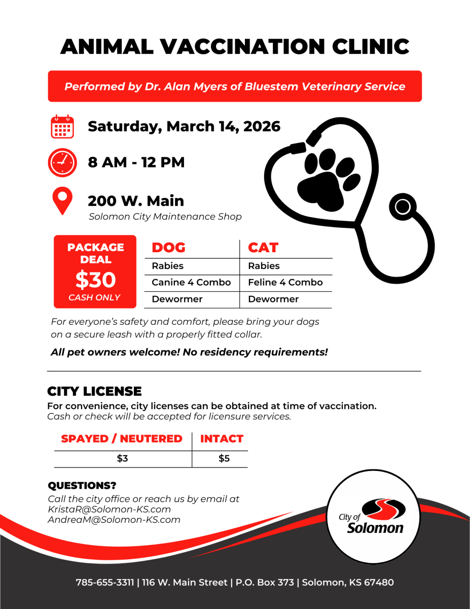 2026 Animal Clinic Flyer