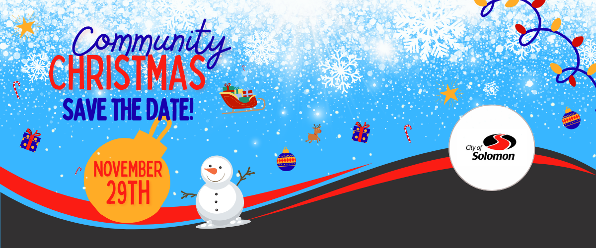 2025 Community Christmas - Save the Date, Nov. 29