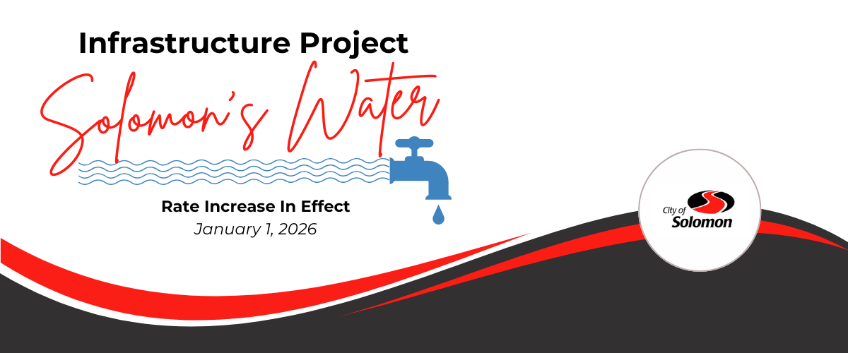 Water Rate Increase Jan. 1 2026